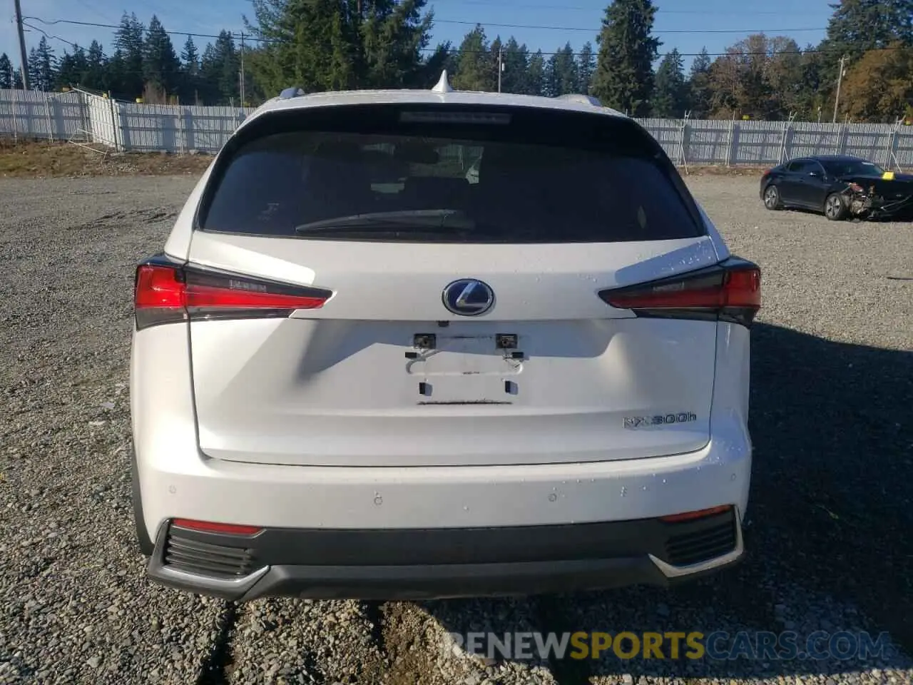 6 fotografías del automóvil dañado JTJGJRDZ9L5000110 LEXUS NX 2020