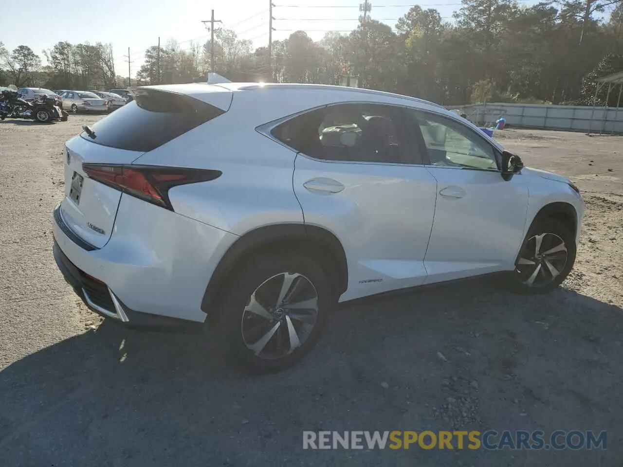 3 fotografías del automóvil dañado JTJGJRDZXL5003324 LEXUS NX 2020