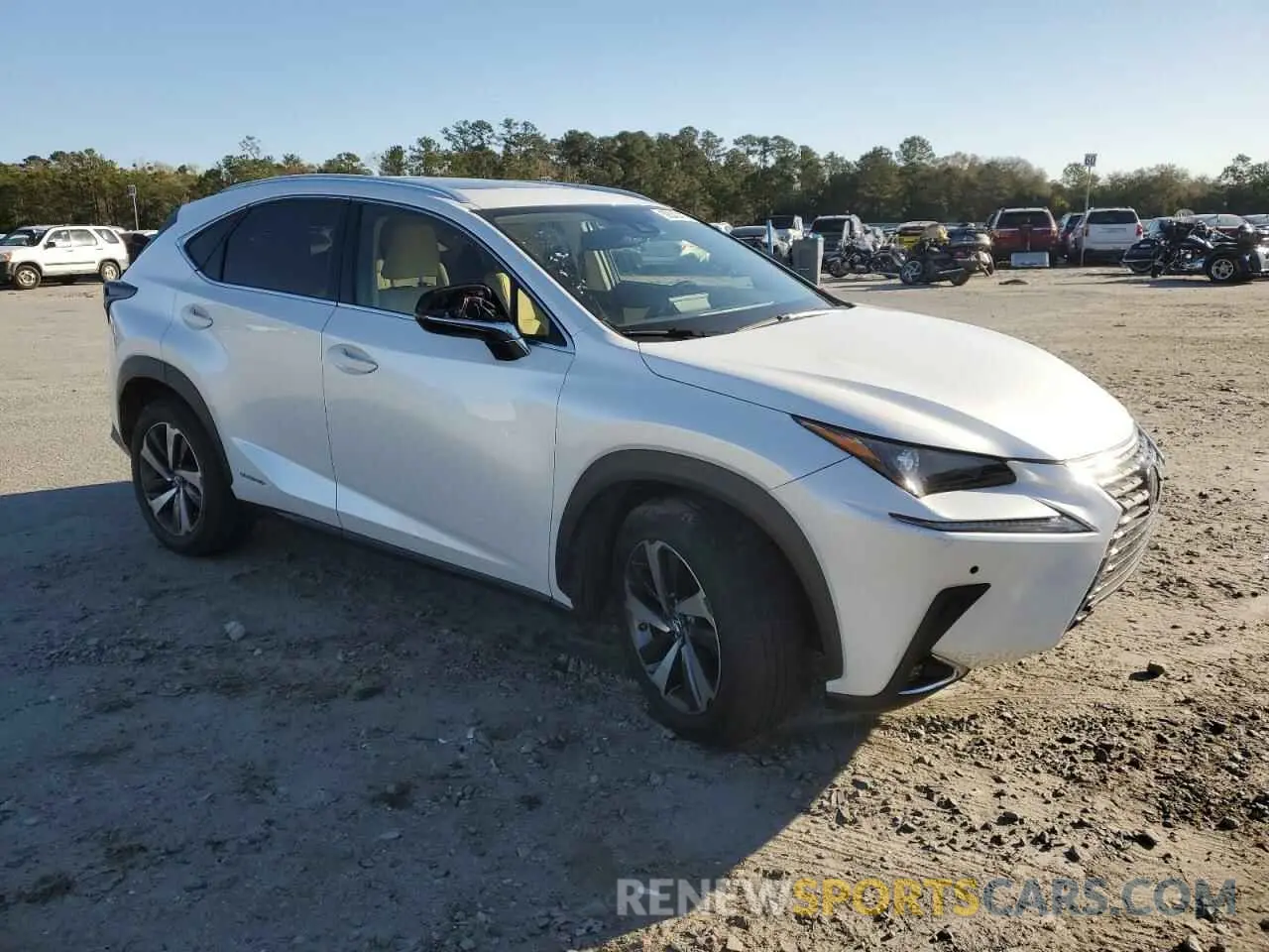 4 fotografías del automóvil dañado JTJGJRDZXL5003324 LEXUS NX 2020