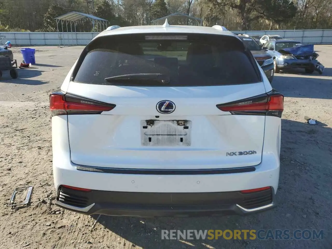 6 fotografías del automóvil dañado JTJGJRDZXL5003324 LEXUS NX 2020