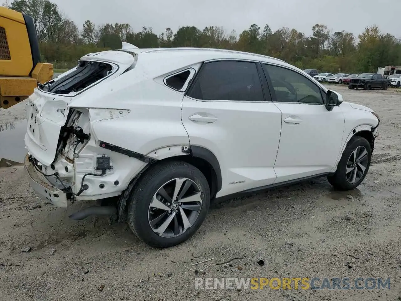 3 fotografías del automóvil dañado JTJGJRDZXL5009737 LEXUS NX 2020