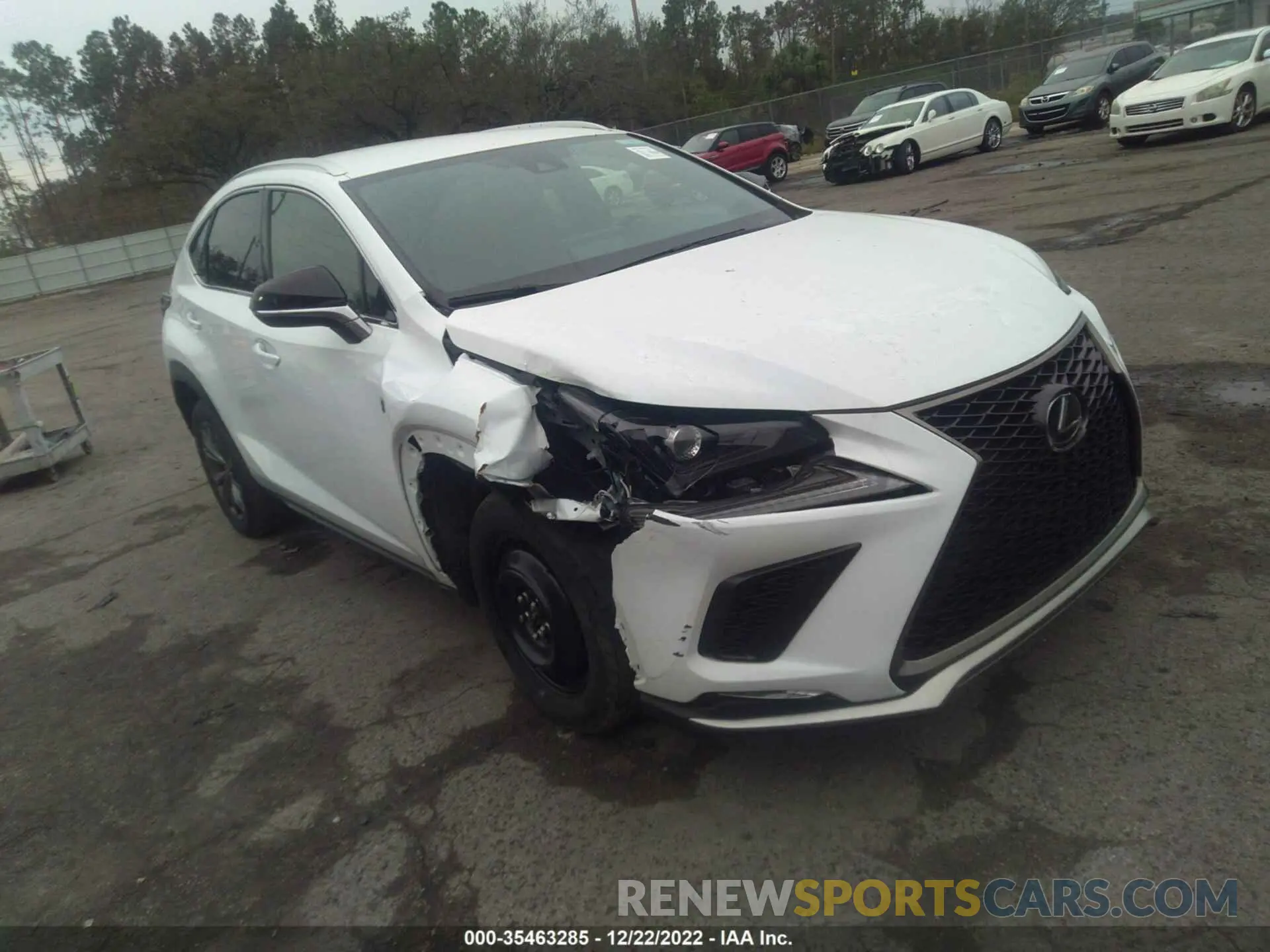 1 fotografías del automóvil dañado JTJJARBZ1L5015466 LEXUS NX 2020