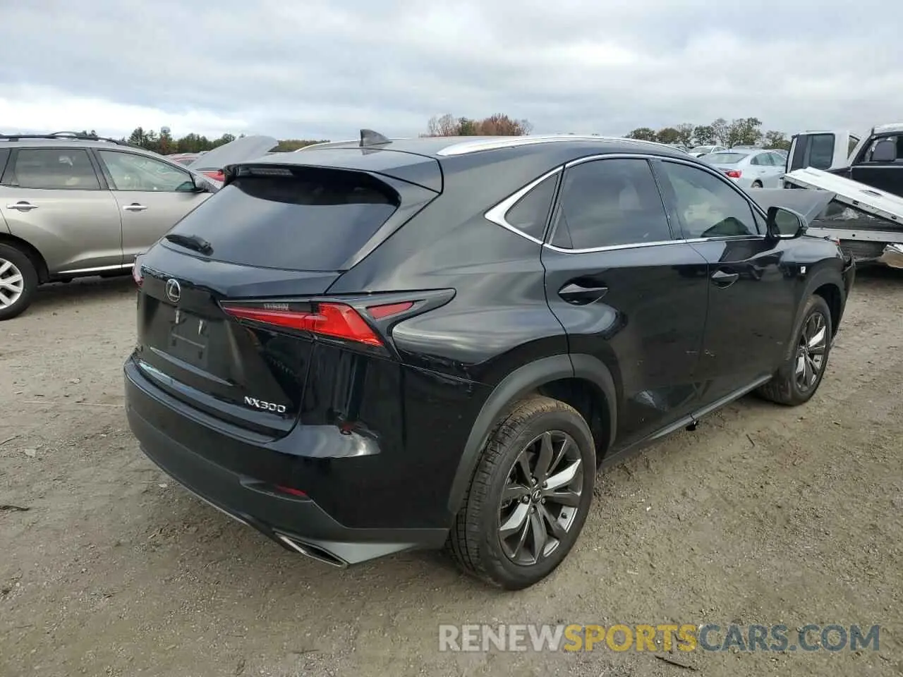 4 fotografías del automóvil dañado JTJSARBZ5L2163111 LEXUS NX 2020