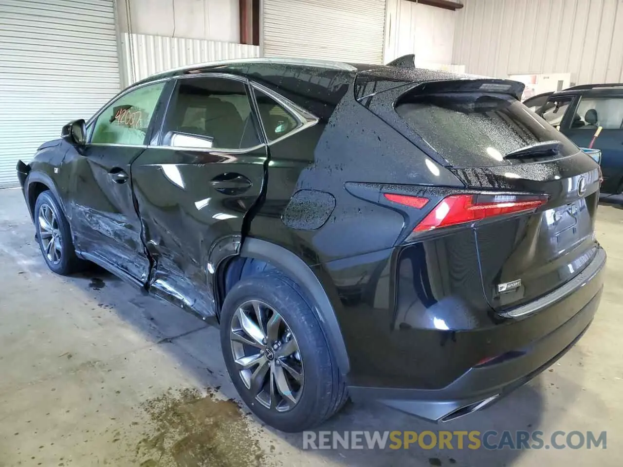 3 fotografías del automóvil dañado JTJSARBZ5L5003390 LEXUS NX 2020