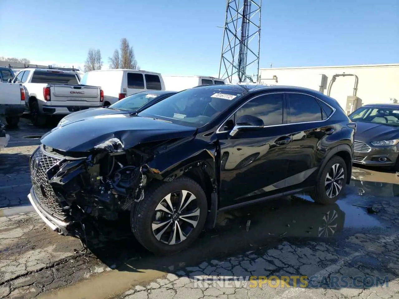 1 fotografías del automóvil dañado JTJSARDZ0L2234972 LEXUS NX 2020
