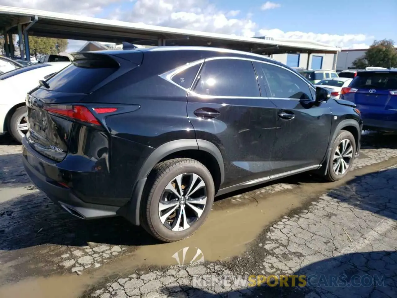 3 fotografías del automóvil dañado JTJSARDZ0L2234972 LEXUS NX 2020