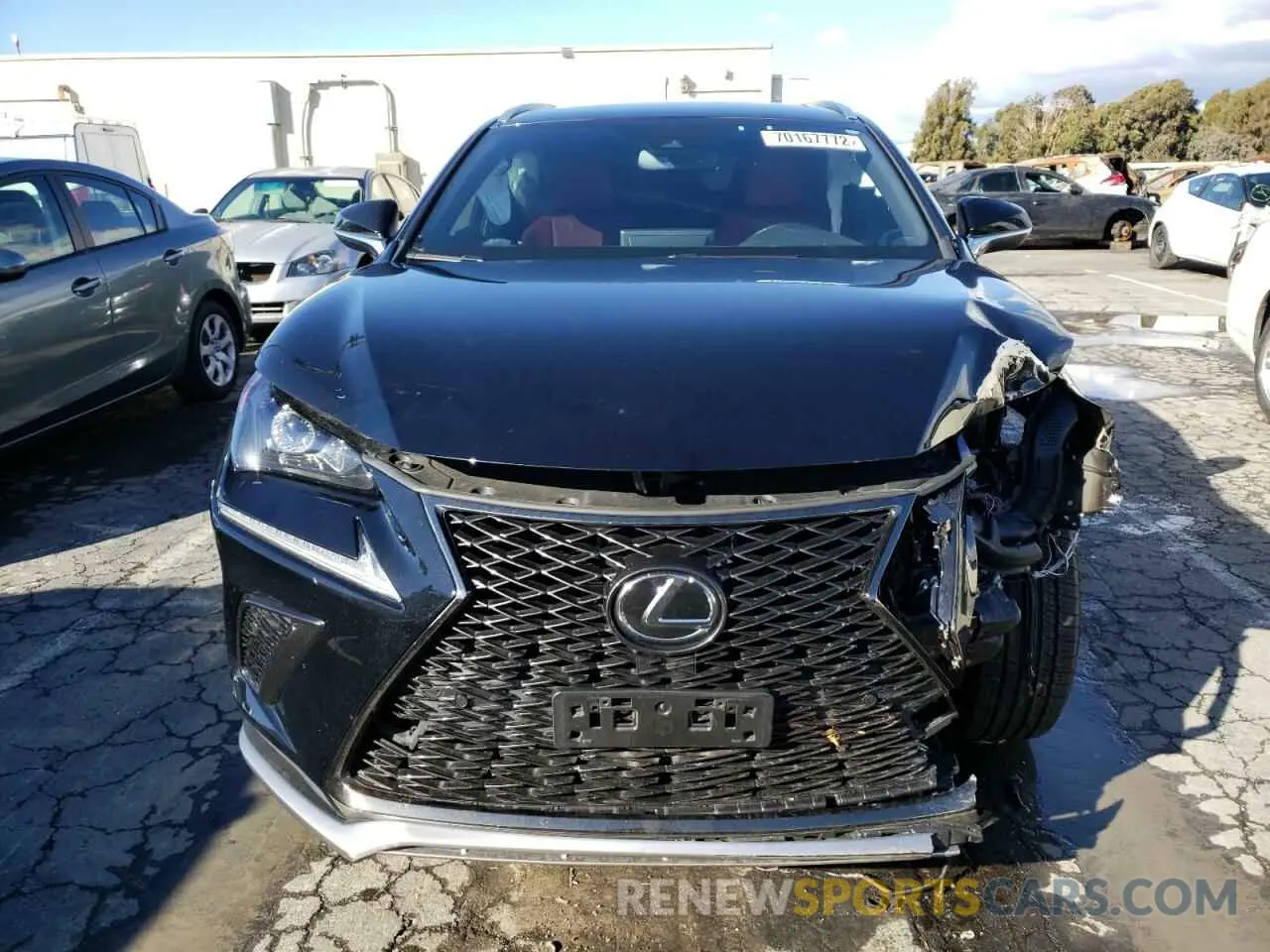 5 fotografías del automóvil dañado JTJSARDZ0L2234972 LEXUS NX 2020