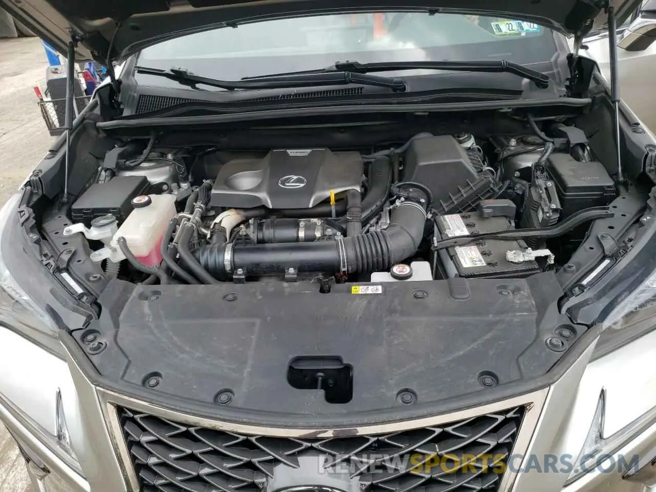 7 fotografías del automóvil dañado JTJSARDZ3L2220449 LEXUS NX 2020