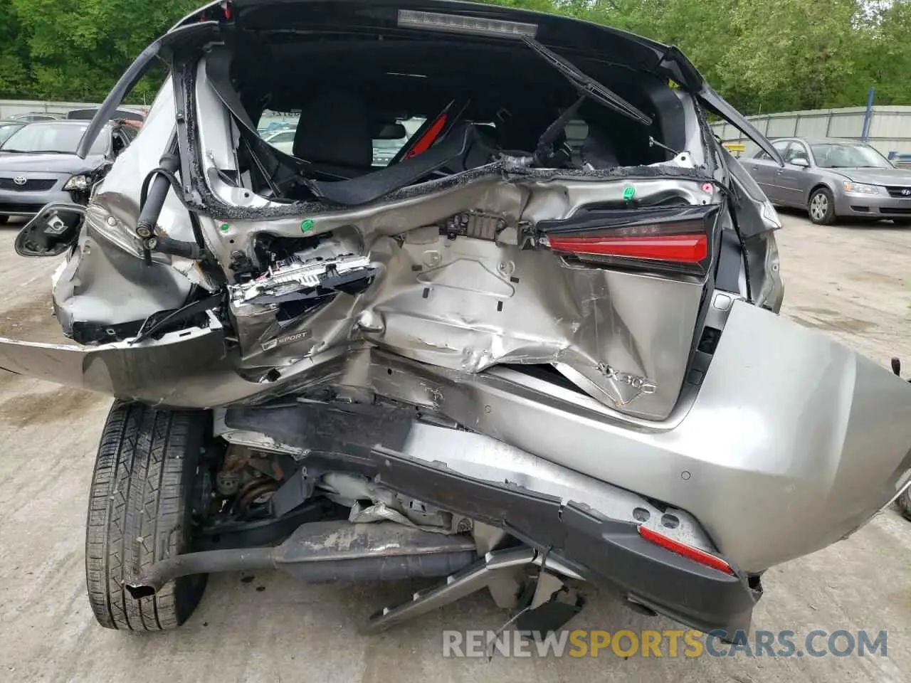 9 fotografías del automóvil dañado JTJSARDZ3L2220449 LEXUS NX 2020