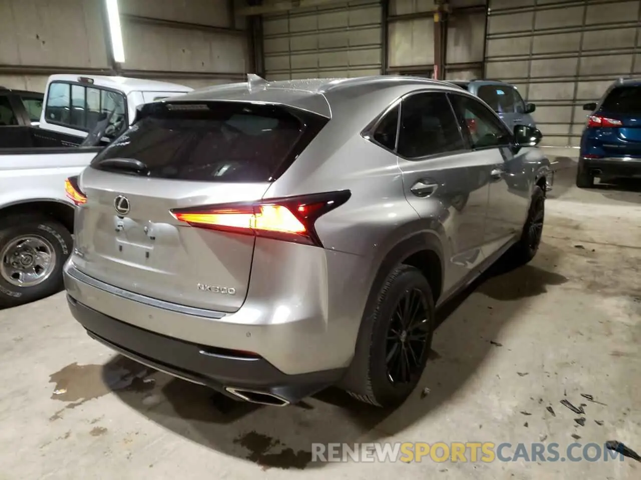 4 fotografías del automóvil dañado JTJSARDZ3L5018161 LEXUS NX 2020