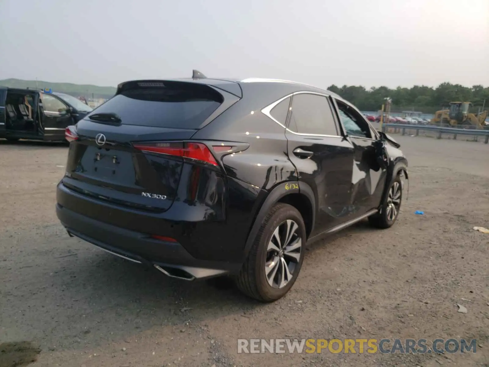 4 fotografías del automóvil dañado JTJSARDZ4L2226714 LEXUS NX 2020