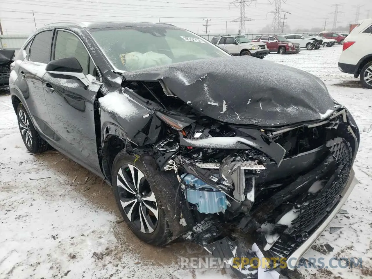 1 fotografías del automóvil dañado JTJSARDZ4L2231900 LEXUS NX 2020