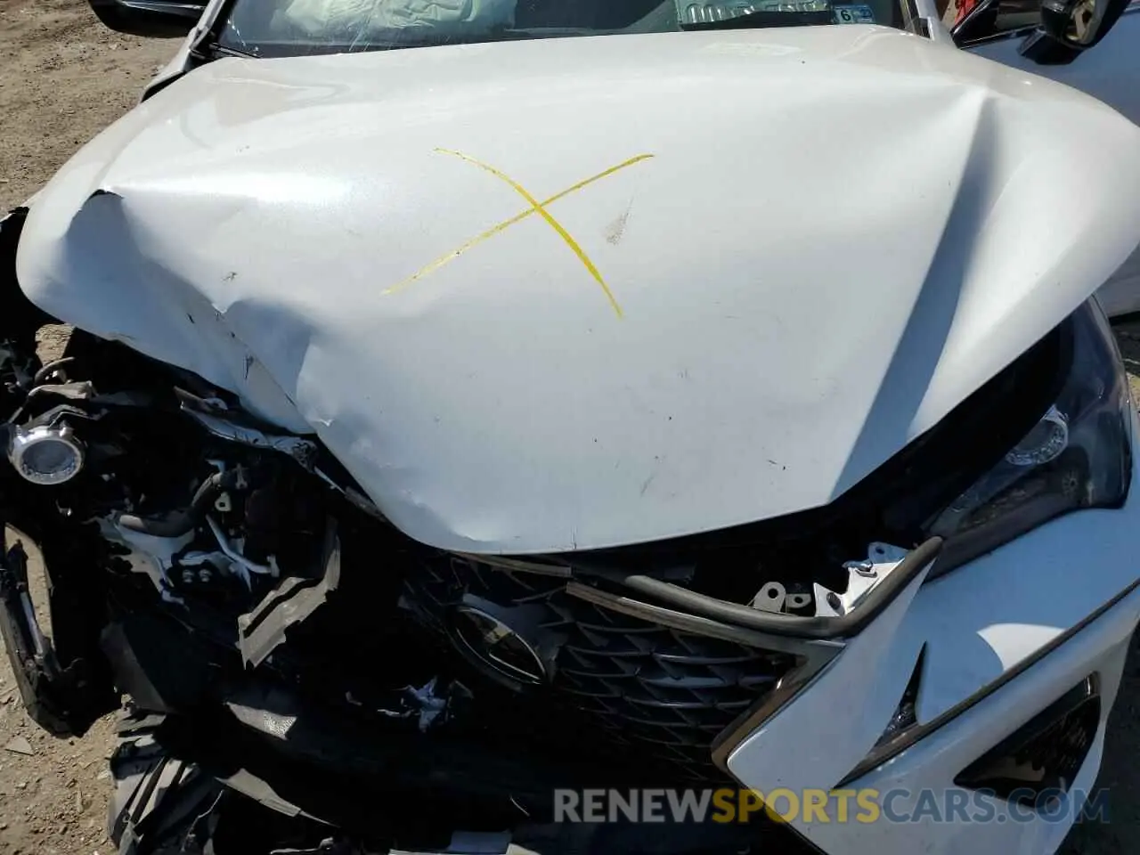 7 fotografías del automóvil dañado JTJSARDZ6L2234443 LEXUS NX 2020