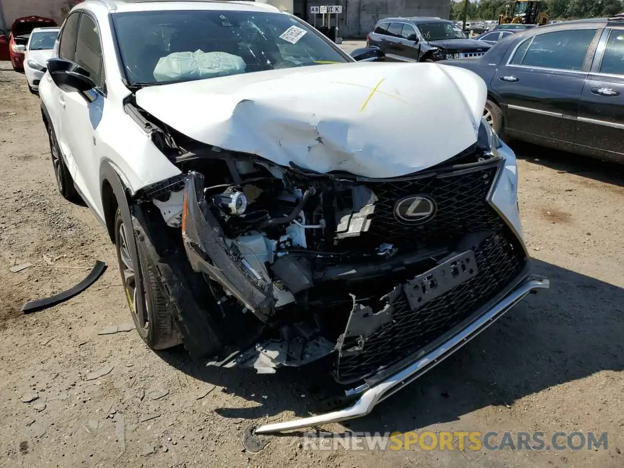 9 fotografías del automóvil dañado JTJSARDZ6L2234443 LEXUS NX 2020