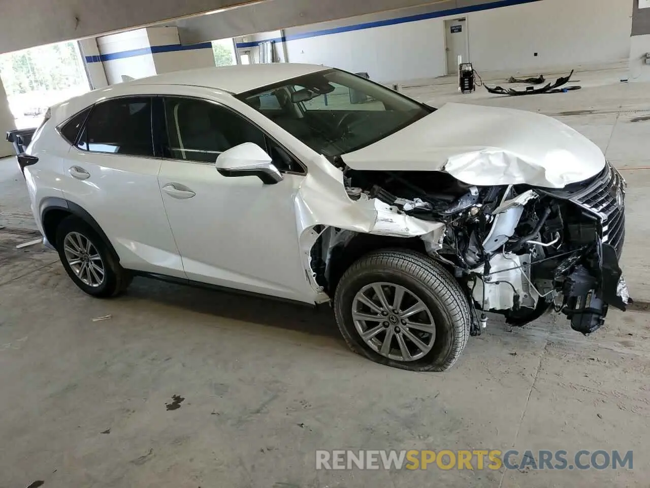 4 fotografías del automóvil dañado JTJAARDZ7M5032108 LEXUS NX 2021