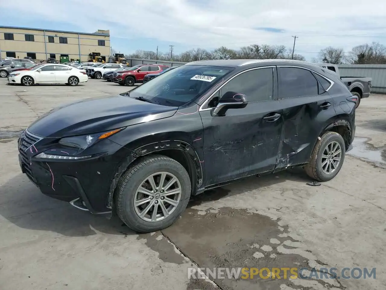 1 fotografías del automóvil dañado JTJDARBZ0M2193126 LEXUS NX 2021