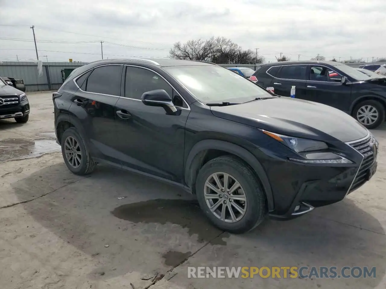 4 fotografías del automóvil dañado JTJDARBZ0M2193126 LEXUS NX 2021