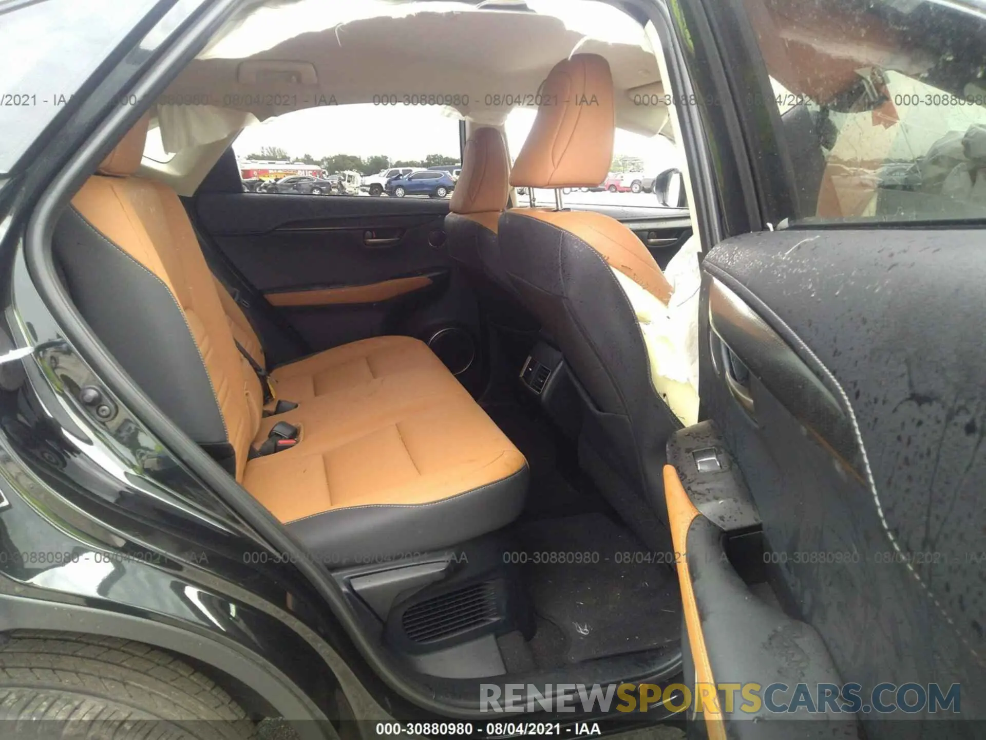 8 fotografías del automóvil dañado JTJDARBZ0M2197273 LEXUS NX 2021