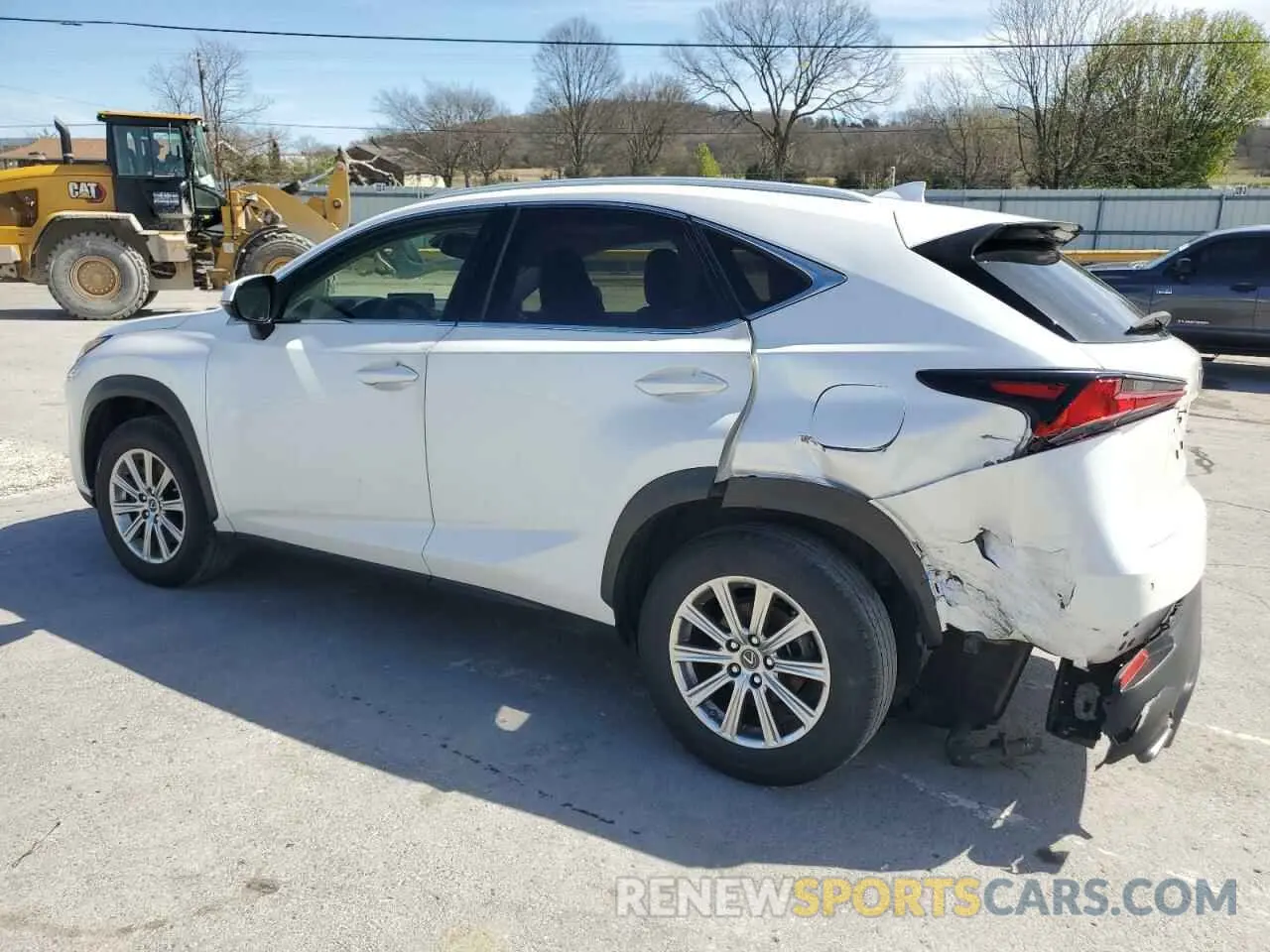 2 fotografías del automóvil dañado JTJDARBZ0M5032113 LEXUS NX 2021