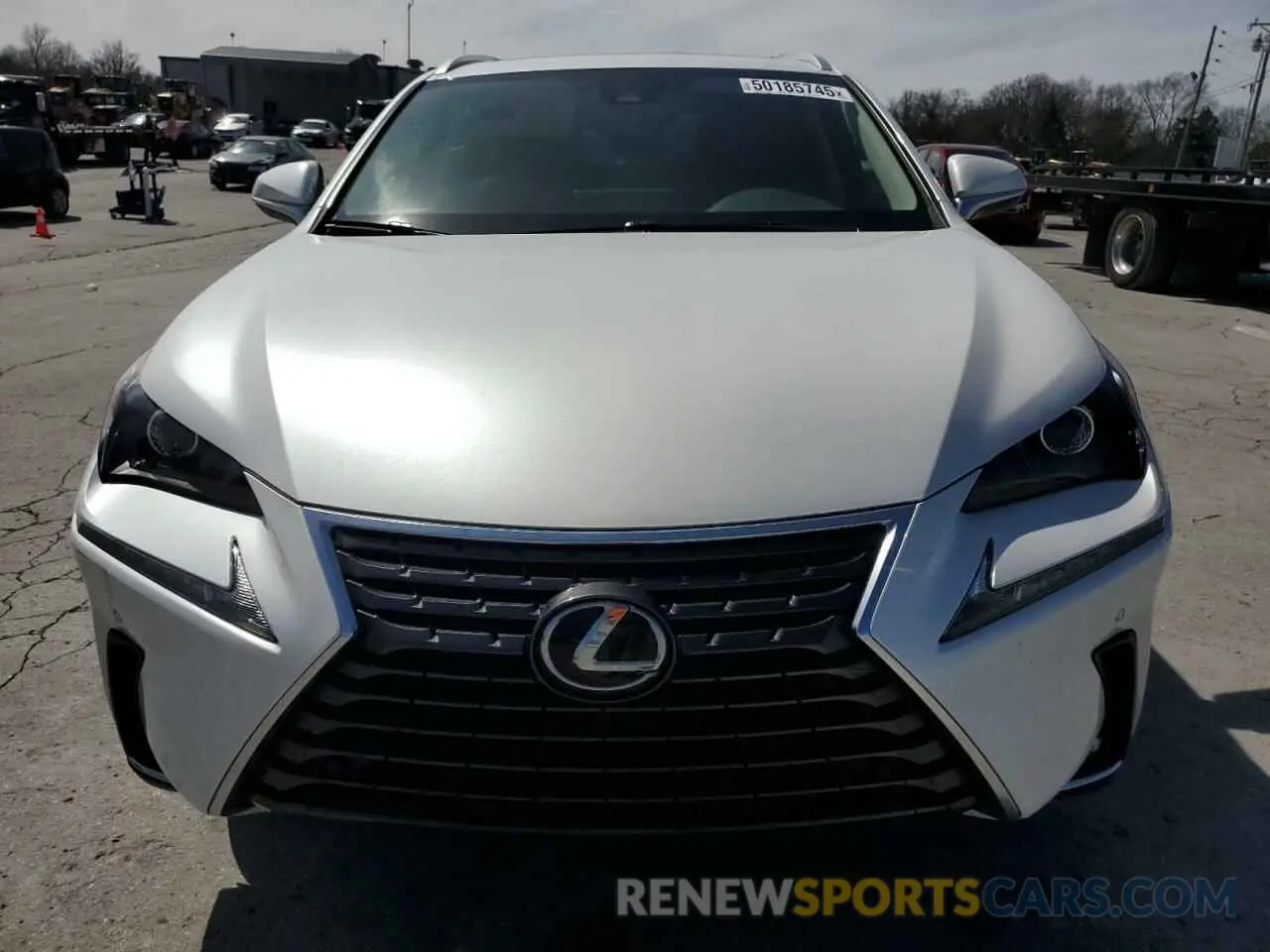 5 fotografías del automóvil dañado JTJDARBZ0M5032113 LEXUS NX 2021