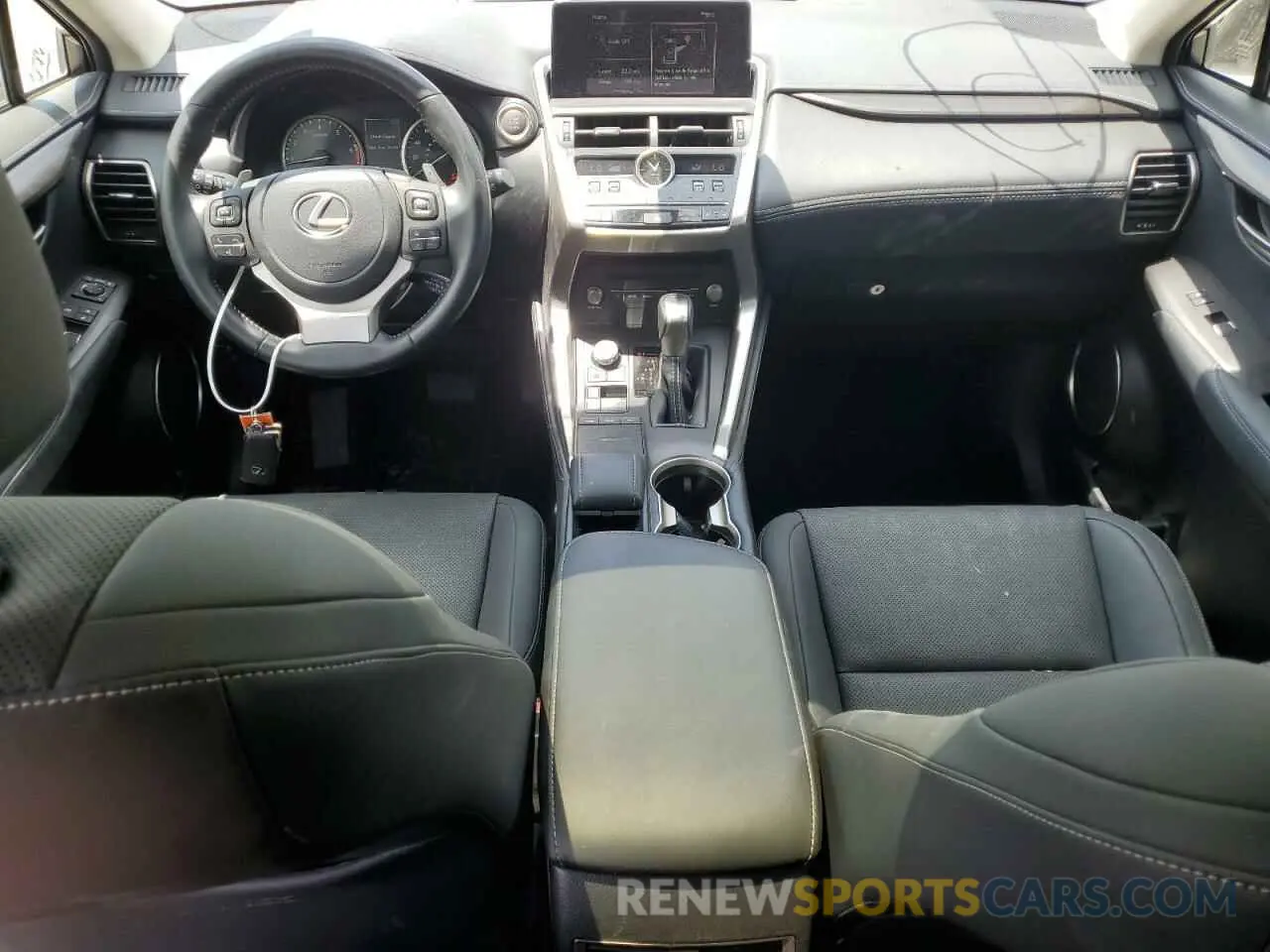 8 fotografías del automóvil dañado JTJDARBZ1M2196262 LEXUS NX 2021