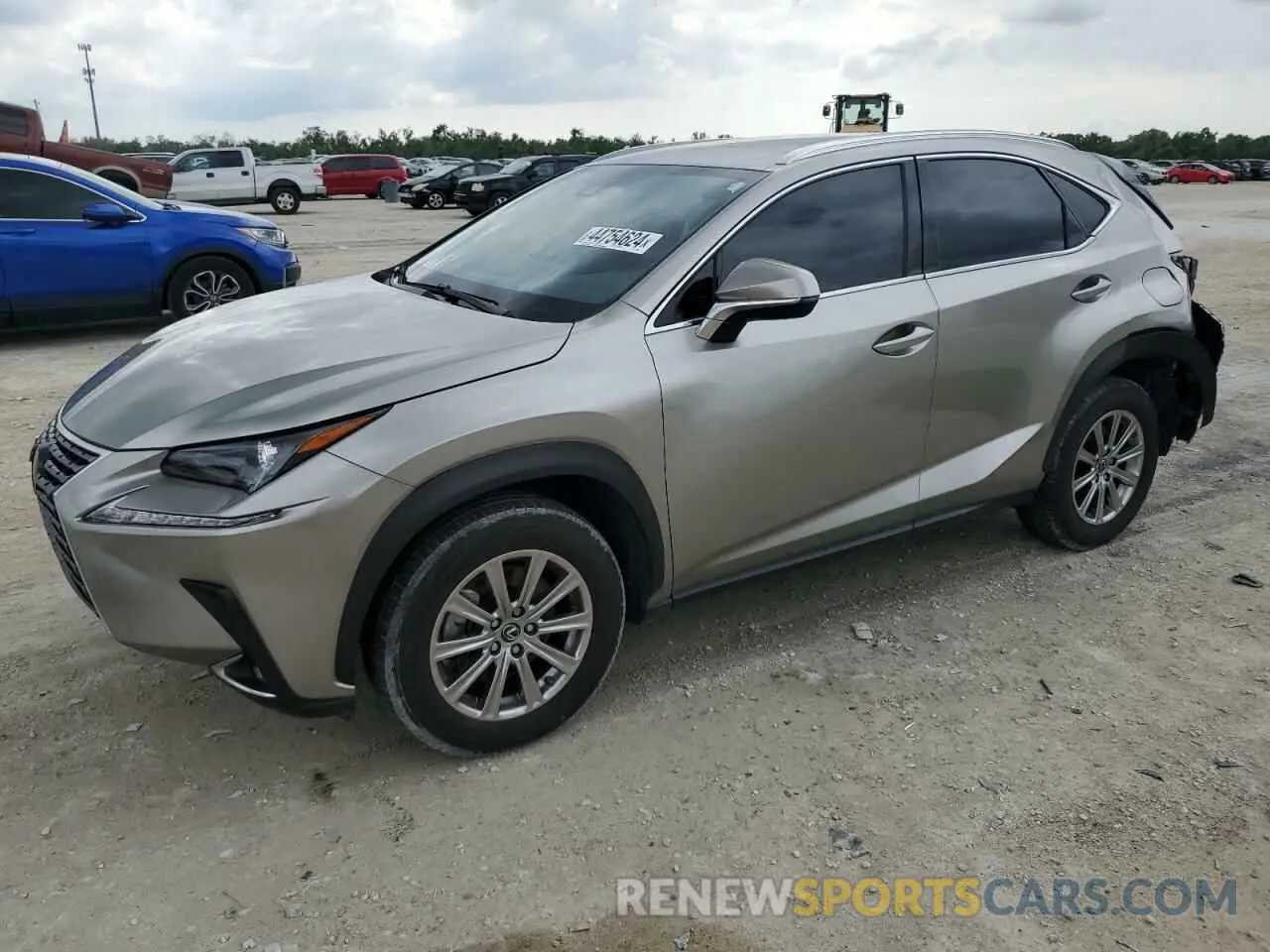 1 fotografías del automóvil dañado JTJDARBZ1M2196987 LEXUS NX 2021