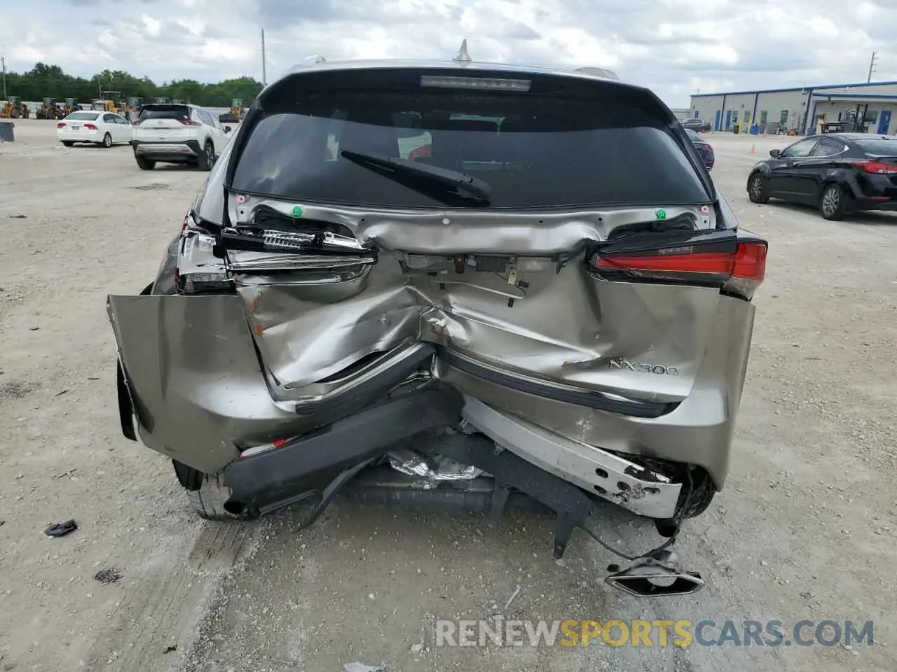 6 fotografías del automóvil dañado JTJDARBZ1M2196987 LEXUS NX 2021