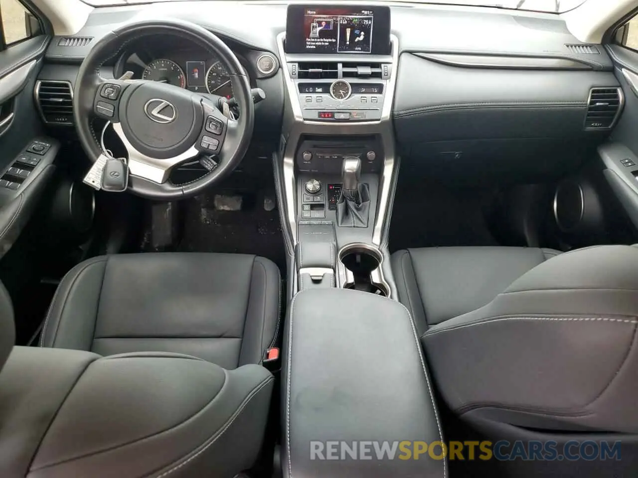 8 fotografías del automóvil dañado JTJDARBZ1M2196987 LEXUS NX 2021