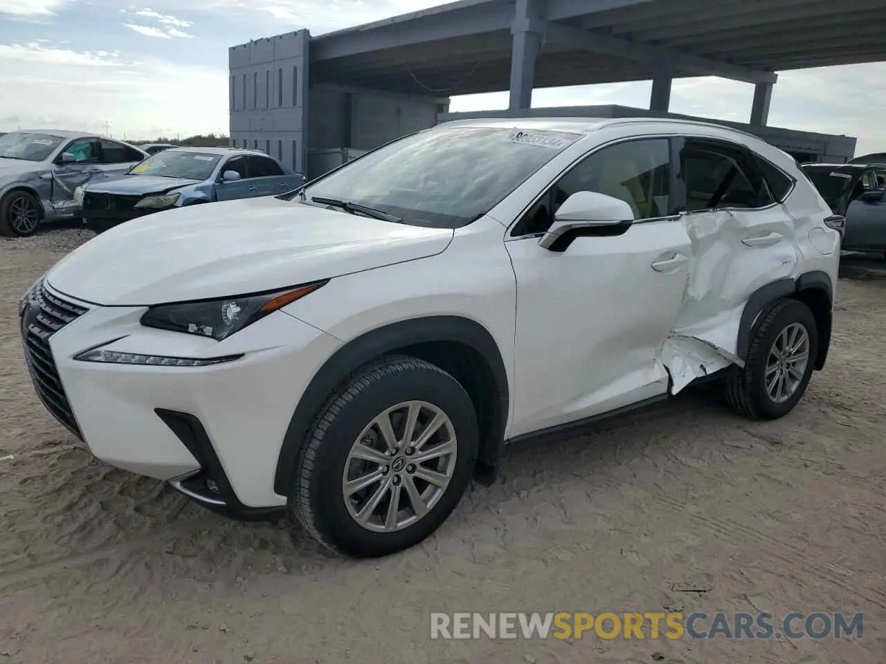 1 fotografías del automóvil dañado JTJDARBZ1M2201654 LEXUS NX 2021