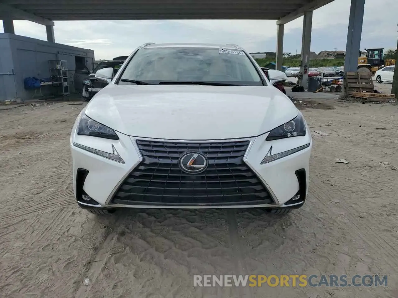 5 fotografías del automóvil dañado JTJDARBZ1M2201654 LEXUS NX 2021
