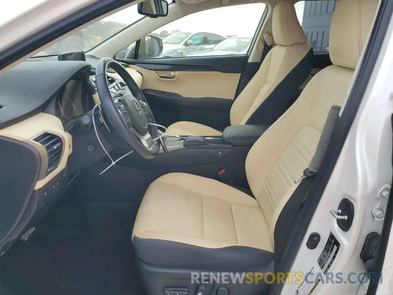 7 fotografías del automóvil dañado JTJDARBZ1M2201654 LEXUS NX 2021