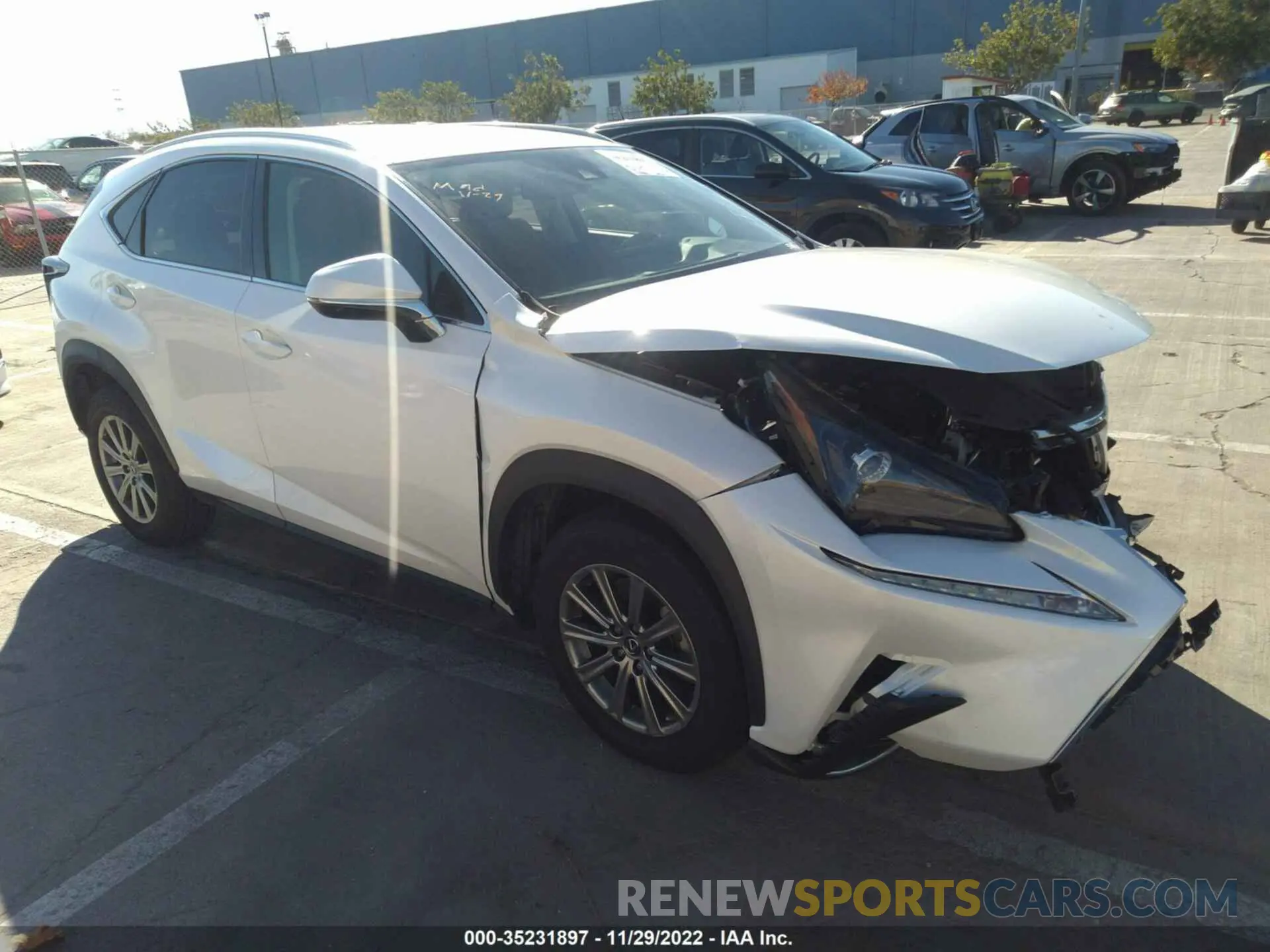 1 fotografías del automóvil dañado JTJDARBZ2M5028483 LEXUS NX 2021