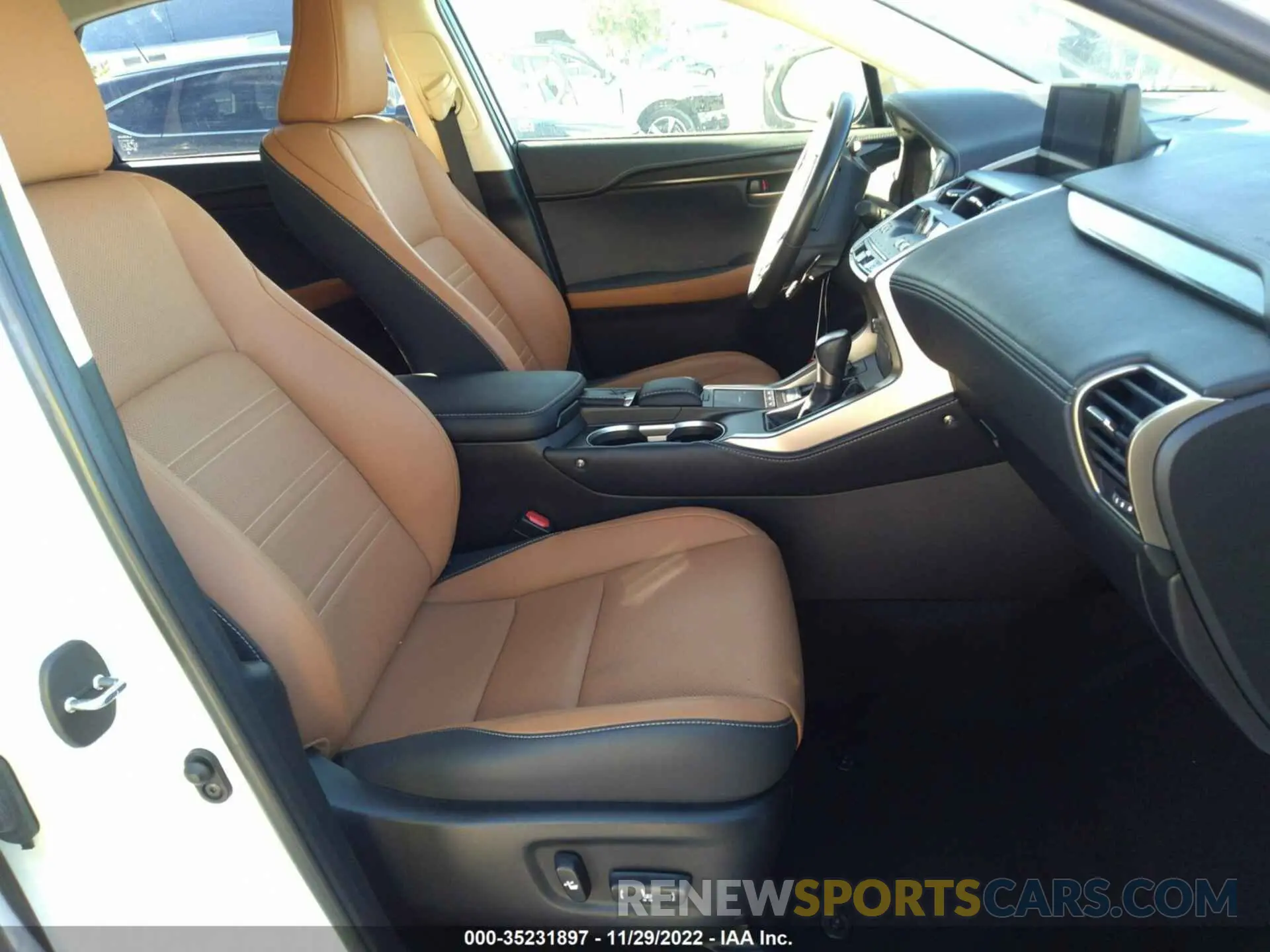5 fotografías del automóvil dañado JTJDARBZ2M5028483 LEXUS NX 2021