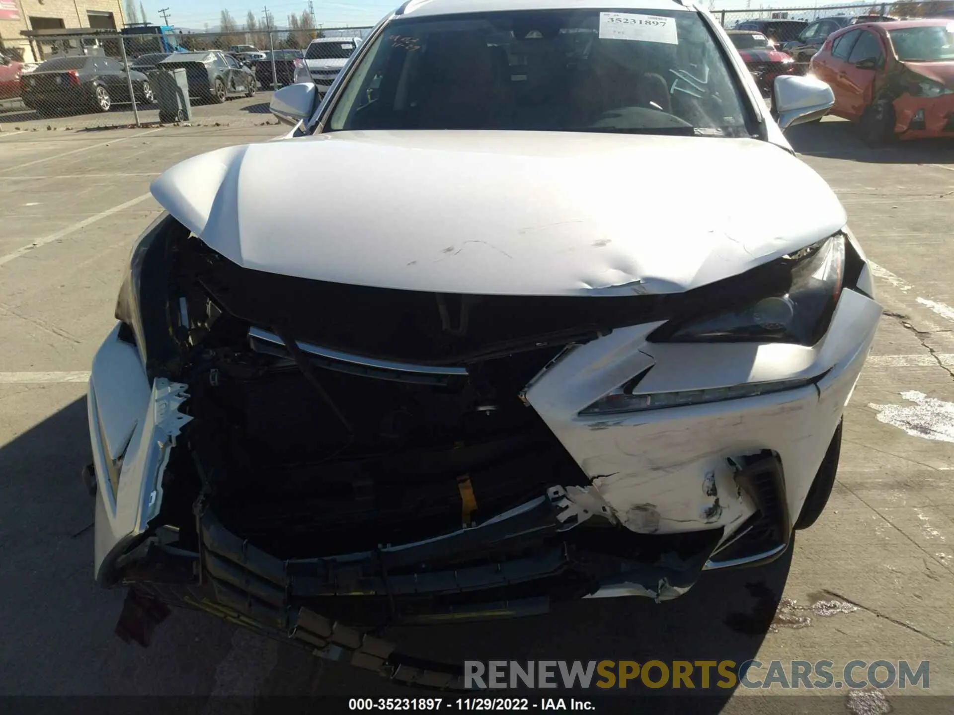 6 fotografías del automóvil dañado JTJDARBZ2M5028483 LEXUS NX 2021