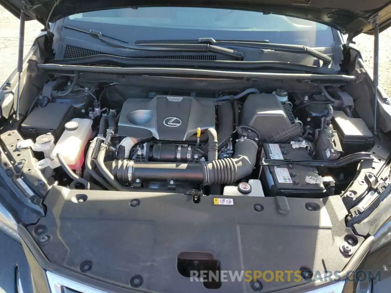 12 fotografías del automóvil dañado JTJDARBZ3M2190477 LEXUS NX 2021