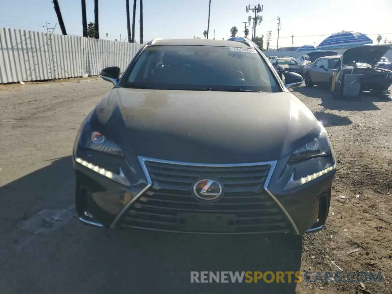 5 fotografías del automóvil dañado JTJDARBZ3M2190477 LEXUS NX 2021