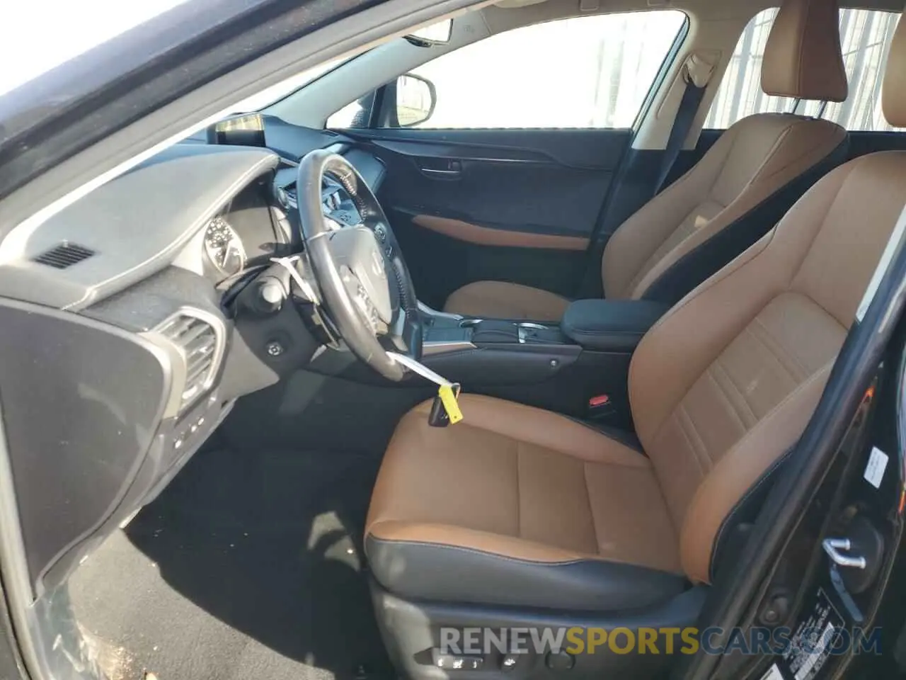 7 fotografías del automóvil dañado JTJDARBZ3M2190477 LEXUS NX 2021
