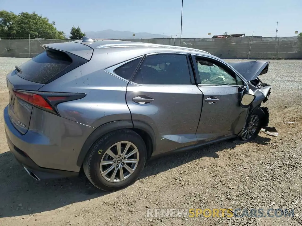 3 fotografías del automóvil dañado JTJDARBZ4M2192979 LEXUS NX 2021