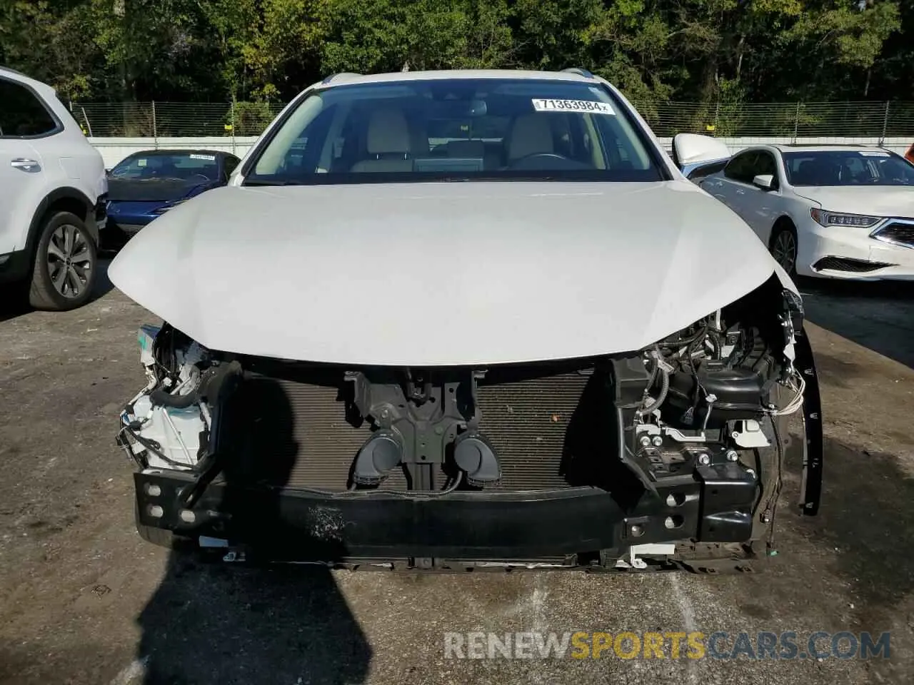 5 fotografías del automóvil dañado JTJDARBZ4M5027240 LEXUS NX 2021