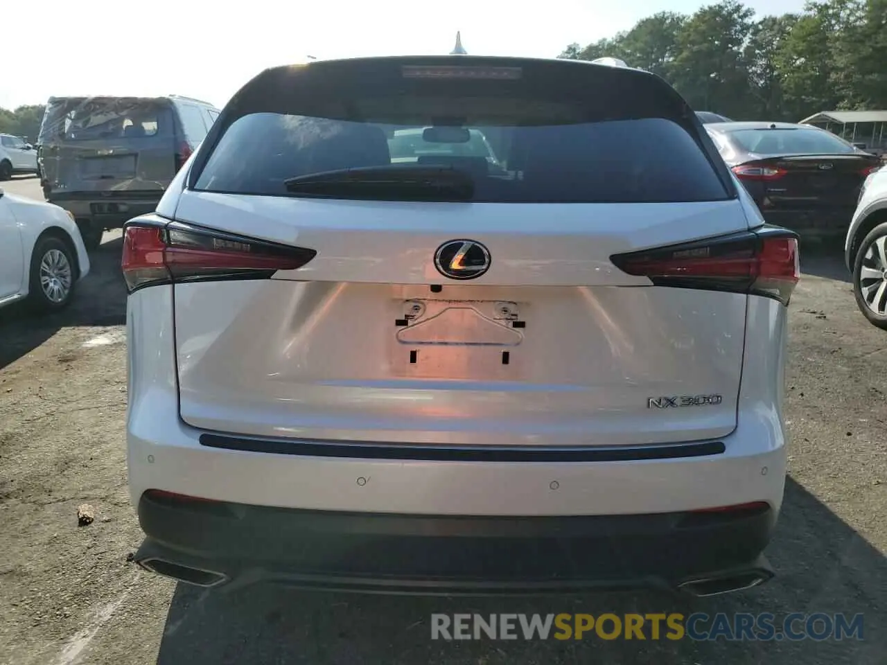 6 fotografías del automóvil dañado JTJDARBZ4M5027240 LEXUS NX 2021
