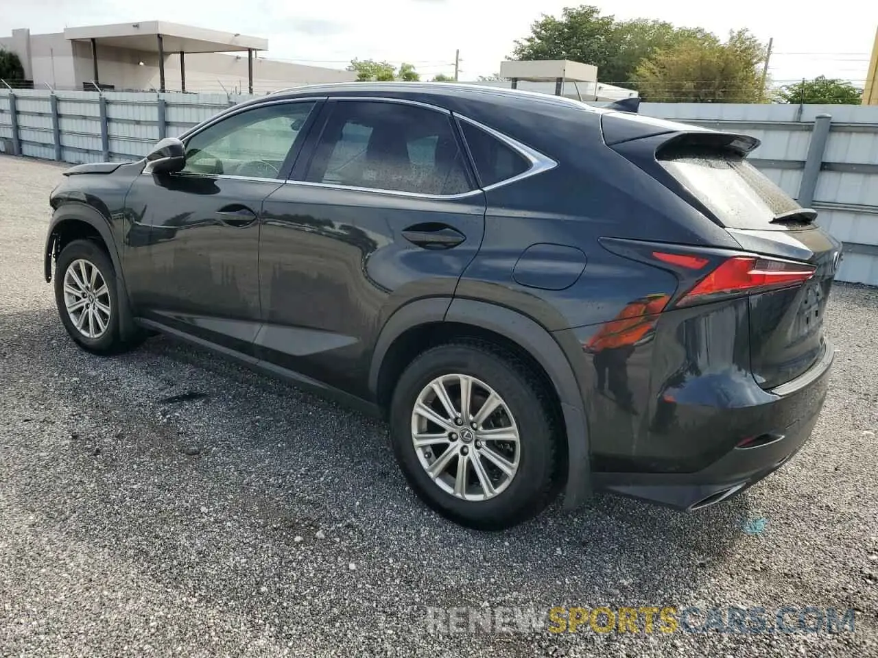 2 fotografías del automóvil dañado JTJDARBZ4M5036066 LEXUS NX 2021