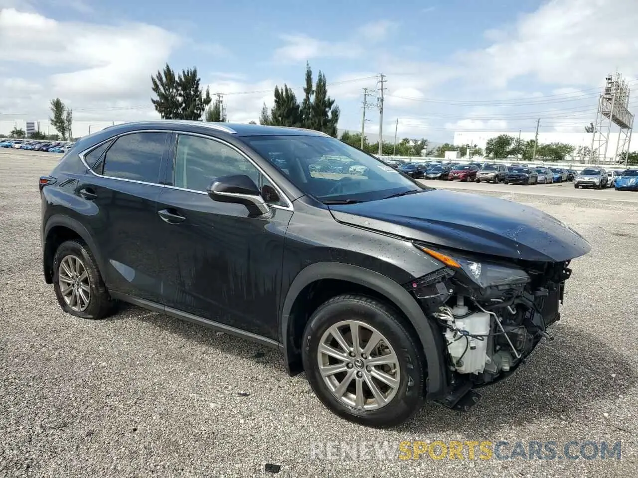 4 fotografías del automóvil dañado JTJDARBZ4M5036066 LEXUS NX 2021