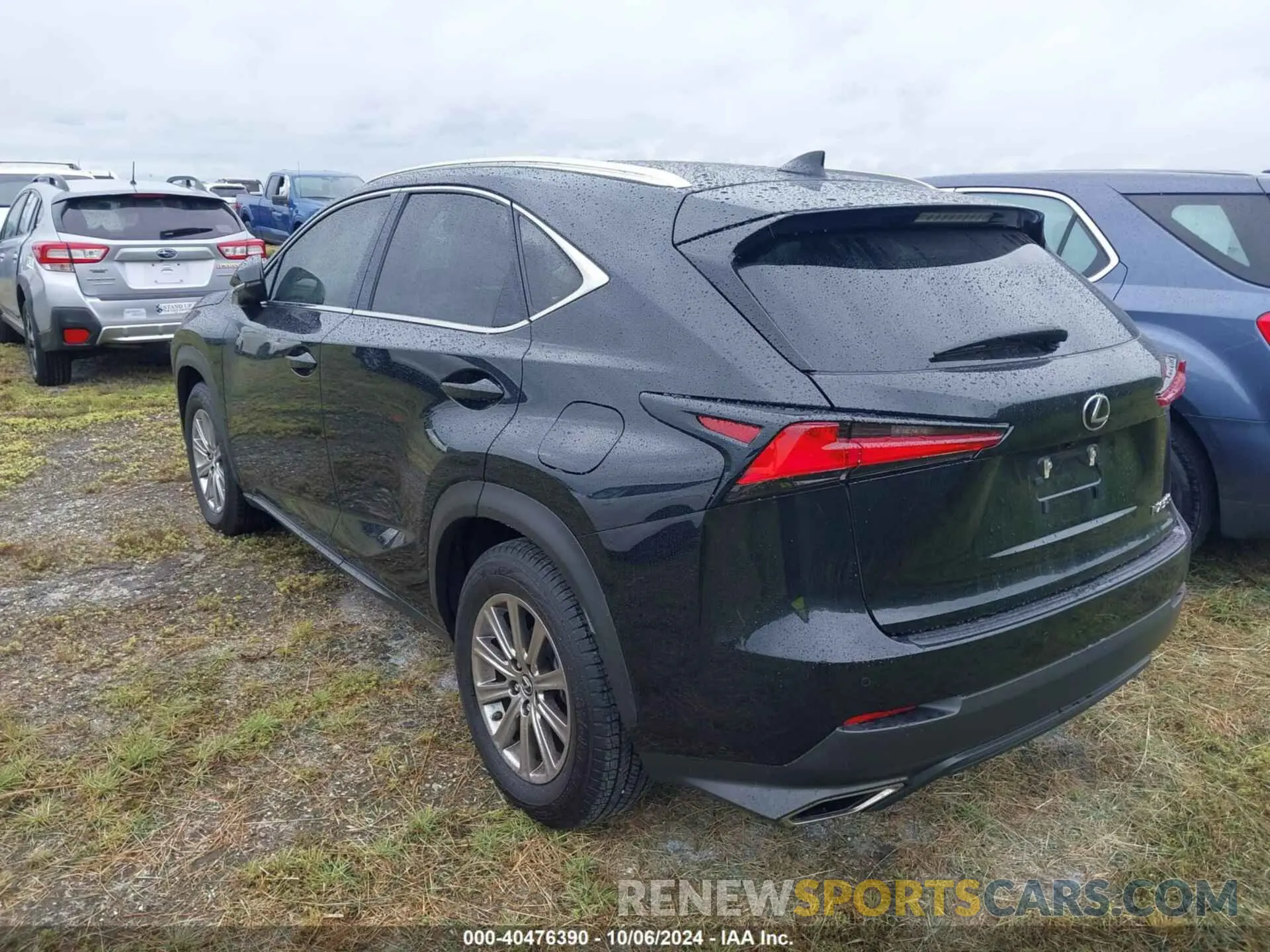 3 fotografías del automóvil dañado JTJDARBZ5M2181540 LEXUS NX 2021