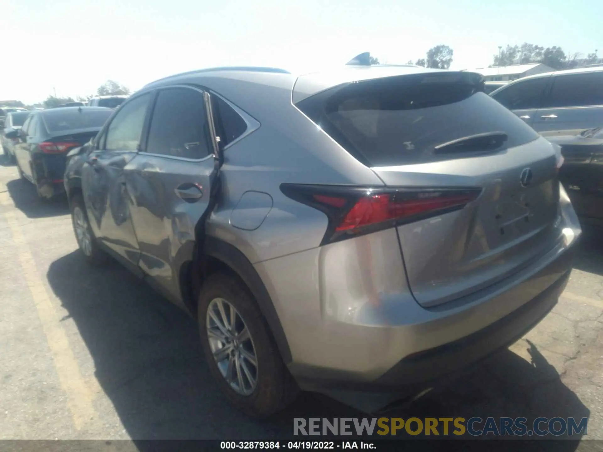 3 fotografías del automóvil dañado JTJDARBZ5M2187354 LEXUS NX 2021