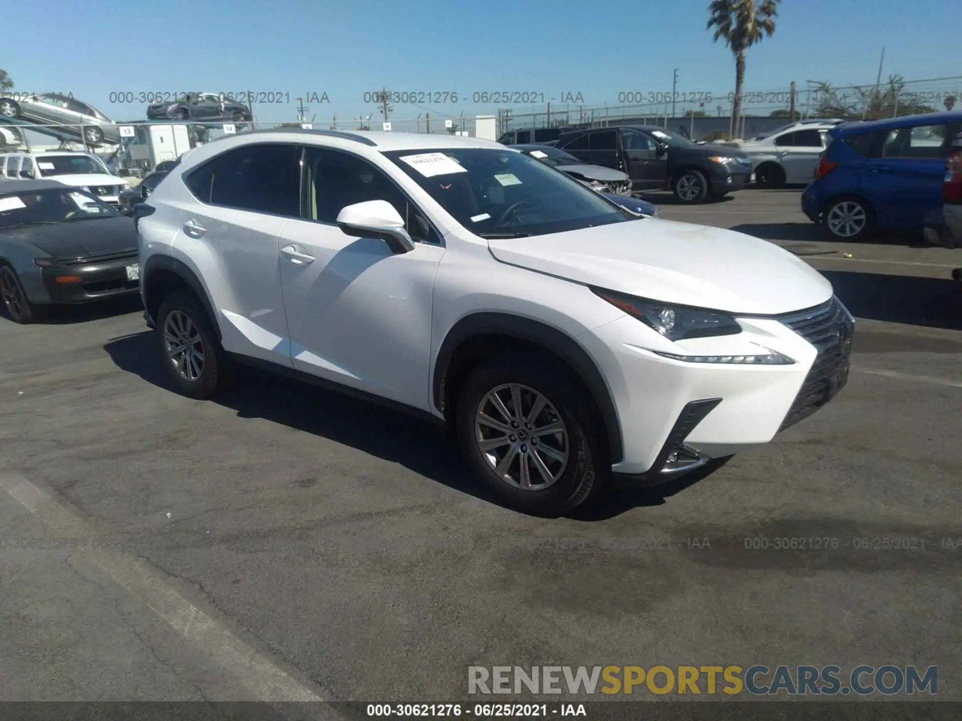 1 fotografías del automóvil dañado JTJDARBZ5M5030583 LEXUS NX 2021