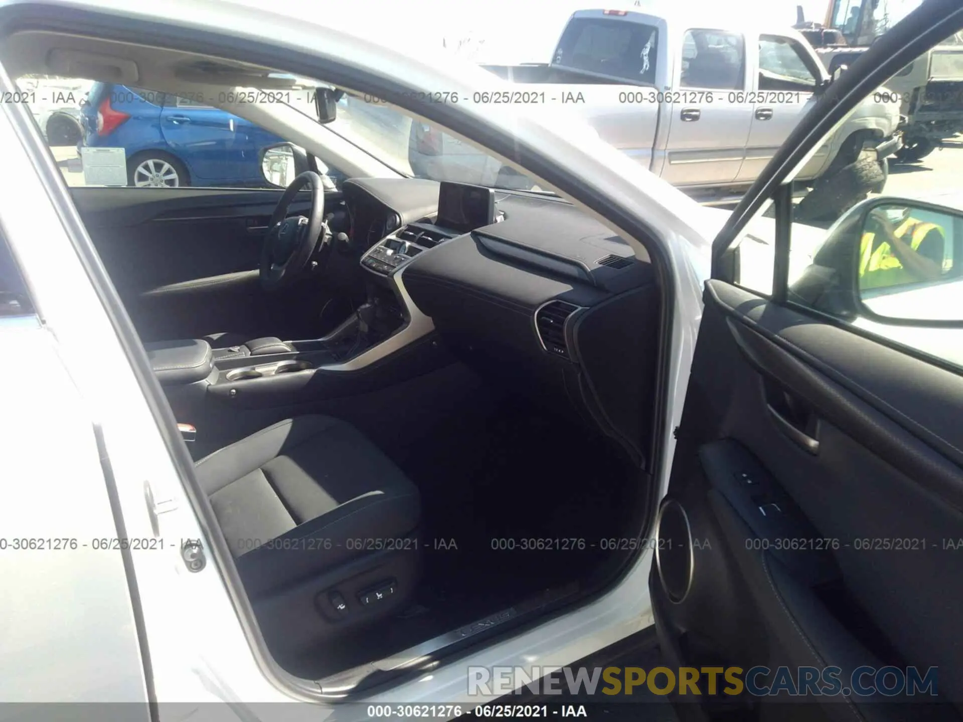 5 fotografías del automóvil dañado JTJDARBZ5M5030583 LEXUS NX 2021