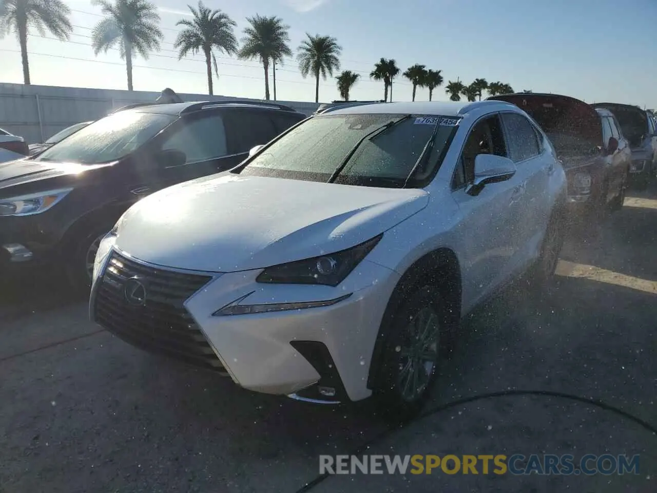 1 fotografías del automóvil dañado JTJDARBZ5M5034892 LEXUS NX 2021