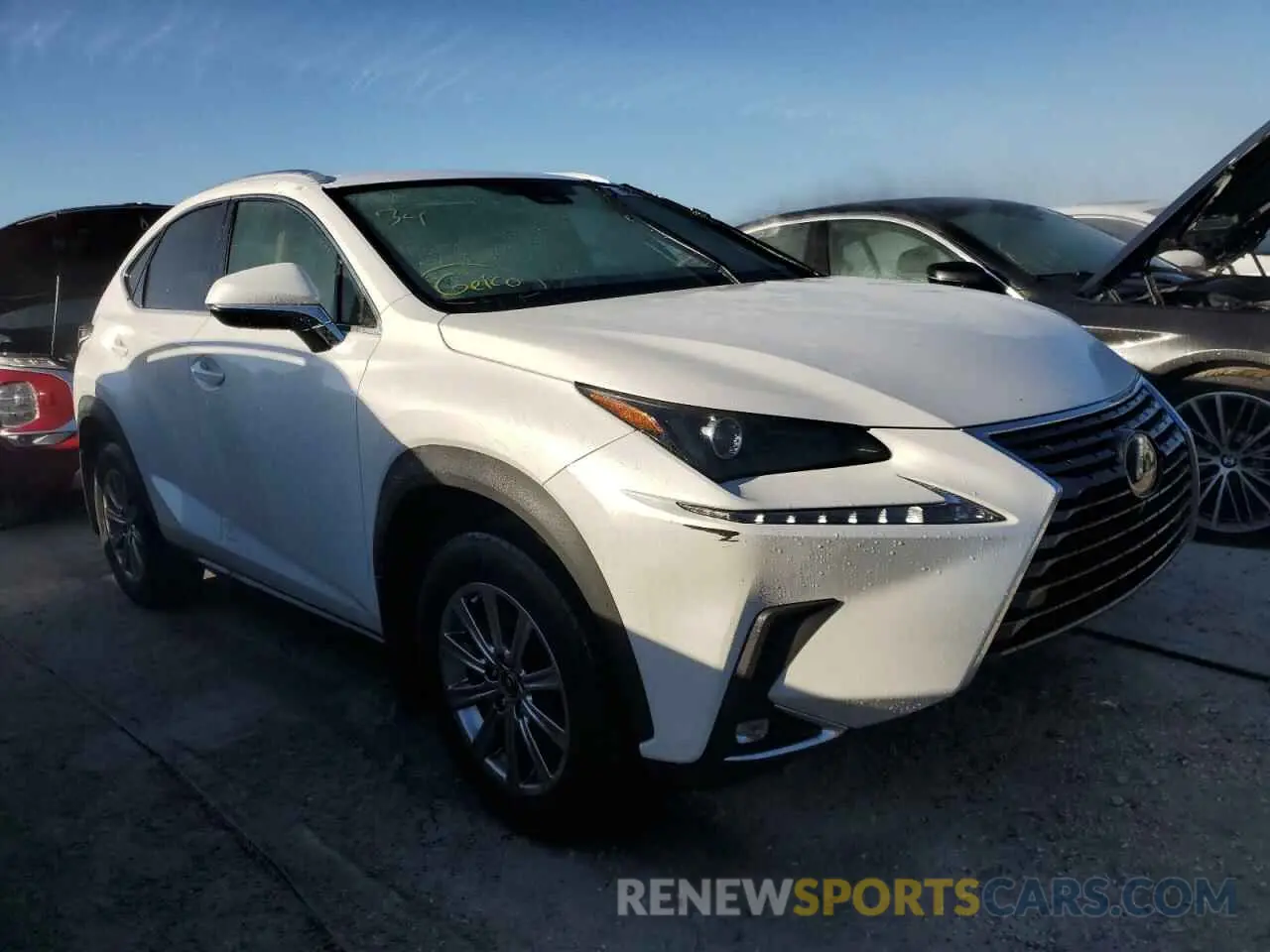 4 fotografías del automóvil dañado JTJDARBZ5M5034892 LEXUS NX 2021