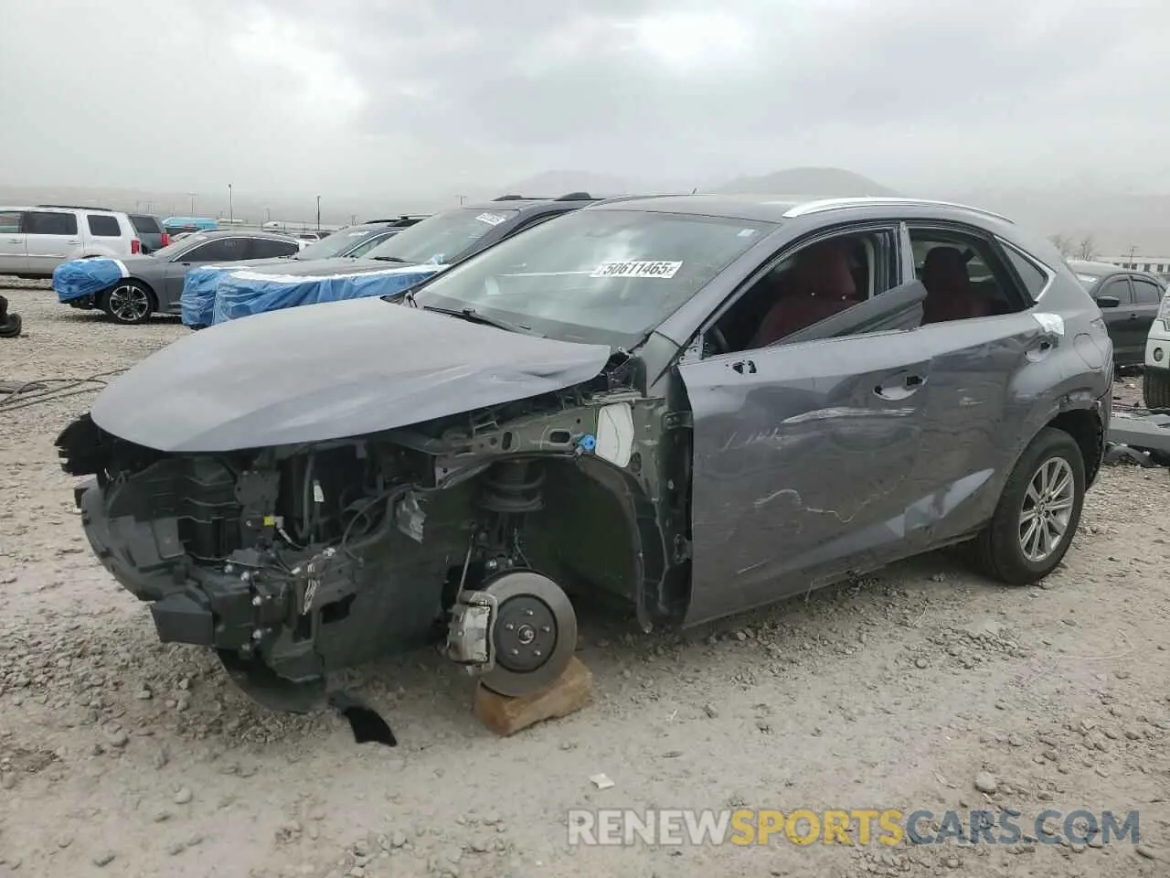 1 fotografías del automóvil dañado JTJDARBZ7M2198839 LEXUS NX 2021