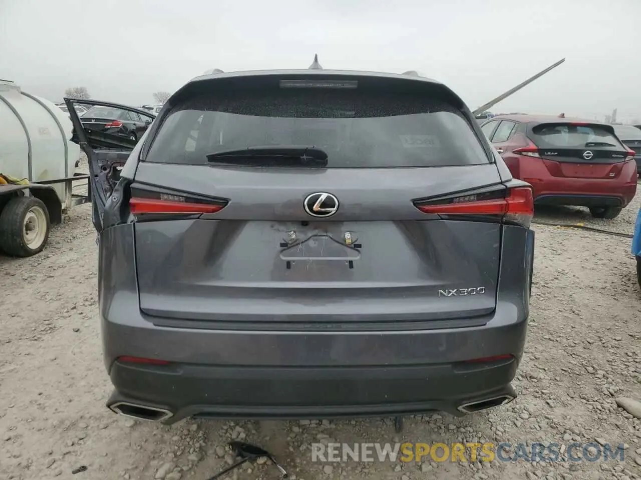 6 fotografías del automóvil dañado JTJDARBZ7M2198839 LEXUS NX 2021